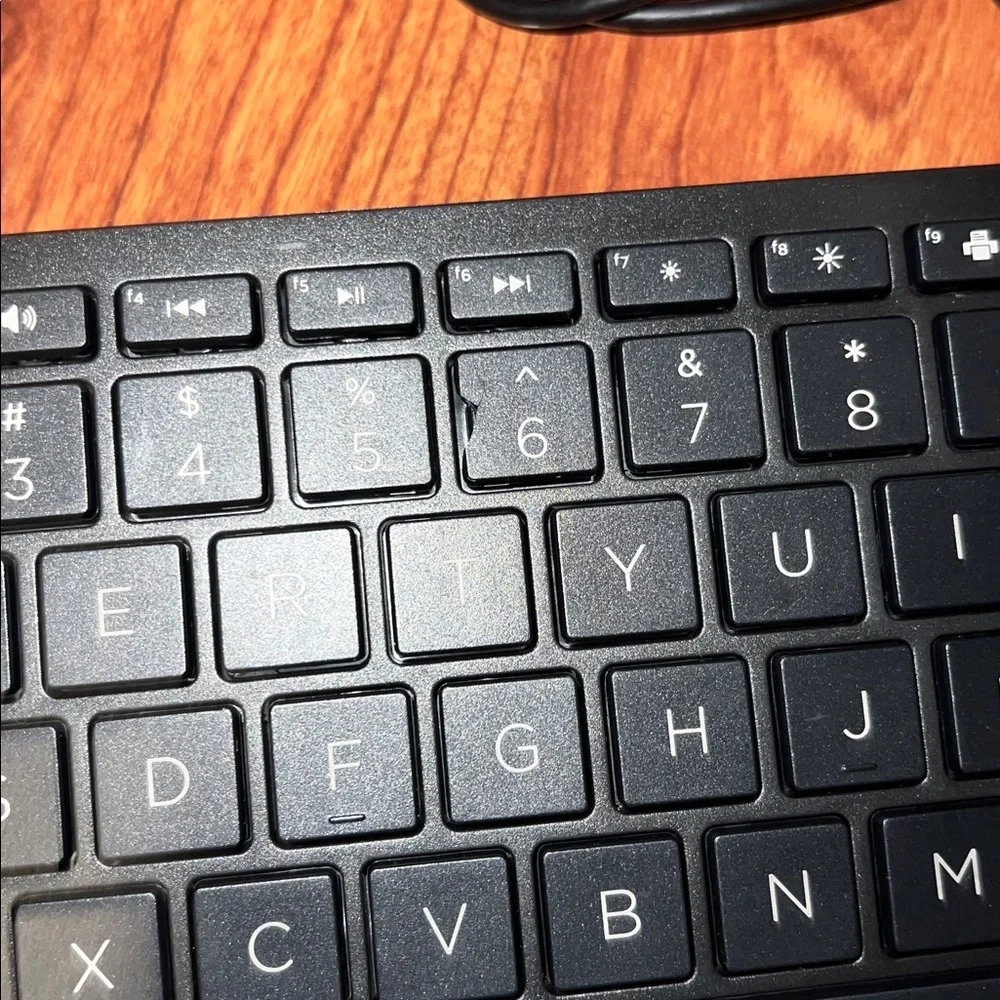 HP Black Wired Computer Keyboard